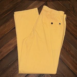 Banana Yellow Brooks Brother Dress Pants 34X32